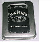Cartes de jeu marquées de code barres de Jack Daniel invisible de papier pour le lecteur et les scanners de tisonnier