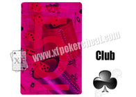 Bonification en plastique de cartes de jeu PlayingCards invisible pour la fraude de tisonnier de verres de contact